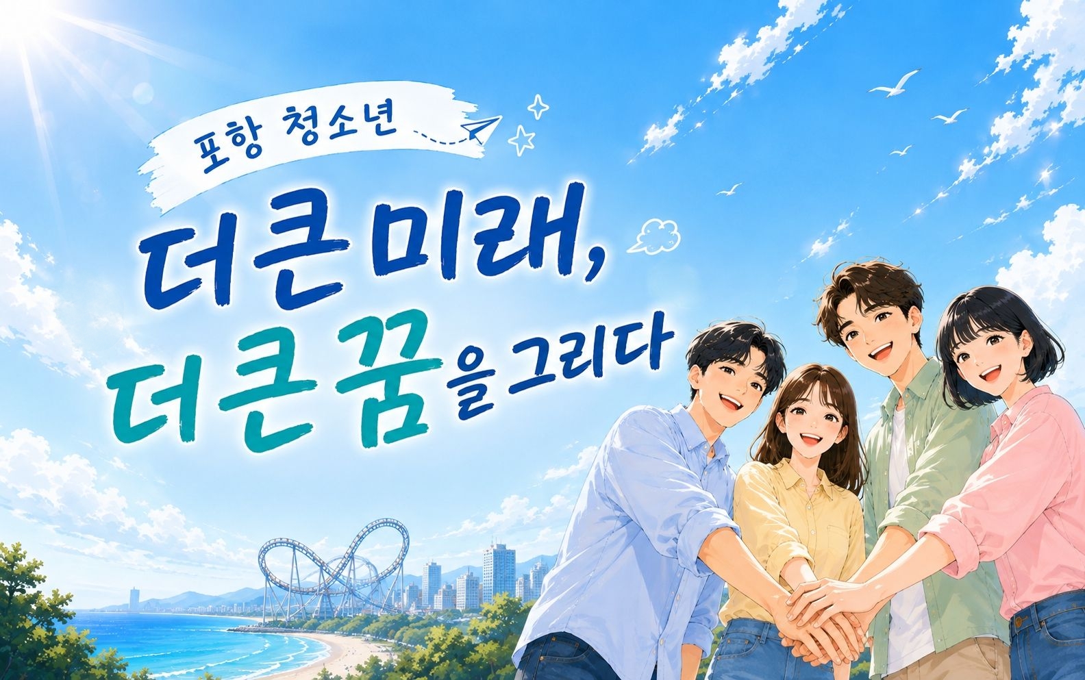 포항 청소년 더 큰 미래 더 큰 꿈을 그리다